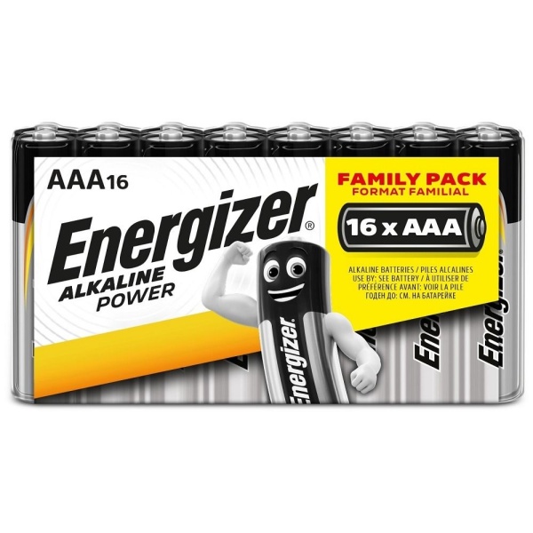 Set 16 Baterii Energizer Alcaline Power R03/AAA 30502781